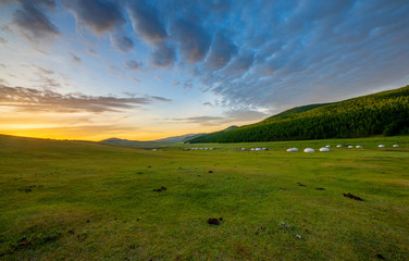 mongolie paysages de la steppe