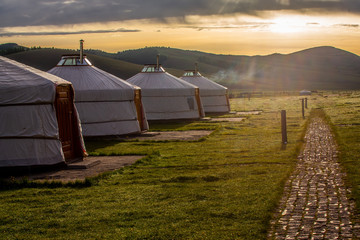 mongolie paysages de la steppe