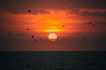 Sonnenaufgang an der Ostsee