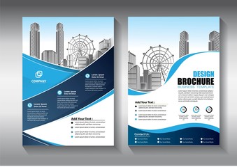 Business abstract vector template. Brochure design, cover modern layout, annual report, poster, flyer in A4 with colorful triangles, geometric shapes for tech, science, market with light background