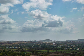 panorama of the mountains