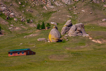 mongolie paysages de la steppe