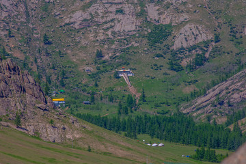 mongolie paysages de la steppe