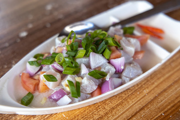 raw seafood dish native to the Philippines food Kinilaw