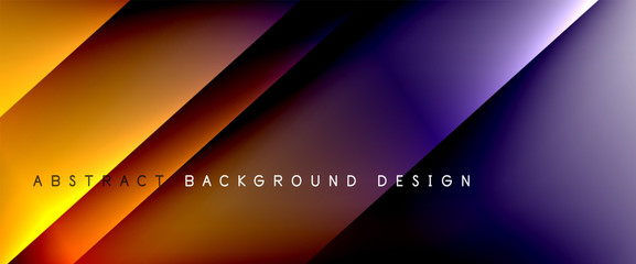 Obraz premium Trendy simple fluid color gradient abstract background with dynamic straight shadow line effect. Vector Illustration For Wallpaper, Banner, Background, Card, Book Illustration, landing page