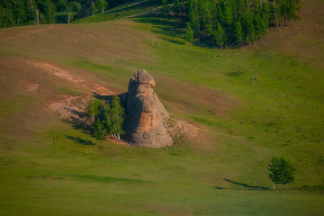 mongolie paysages de la steppe