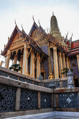 Obraz premium A beautiful view of Grand Palace in Bangkok, Thailand.