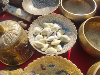 pottery in the market