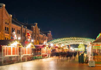 横浜　赤レンガ倉庫　クリスマスマーケット