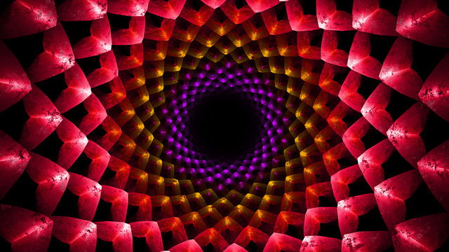 Dmt red paradise hallucinate trippy entities background	