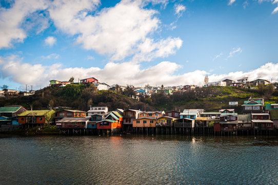 Village over water
