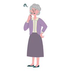 シニア　女性　疑問