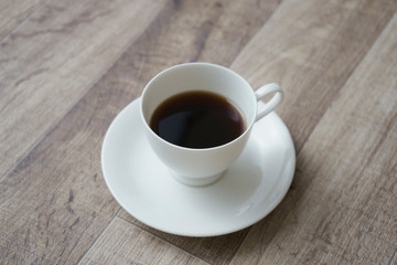 白色のコーヒーカップ