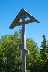Ancient wooden cross