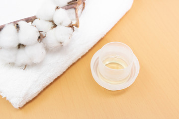 コットンとタオルと洗剤