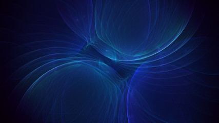 Fractal 3D rendering abstract light background