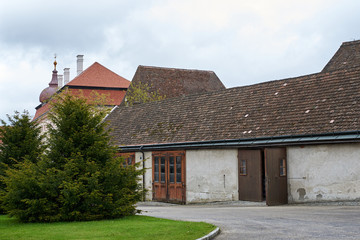 old country barn and storage warehouse in Austria