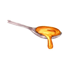 watercolor drawing sauce