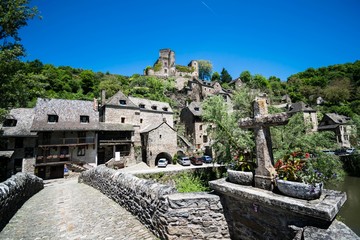Belcastel, Aveyron, Occitanie, France.