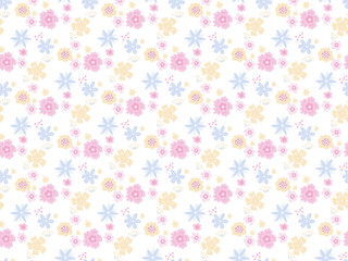 手描きの花の壁紙