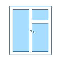 Icon Of Closed Window Frame