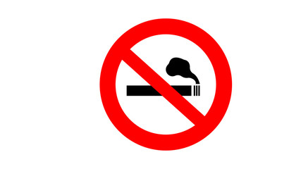  no smoking sign