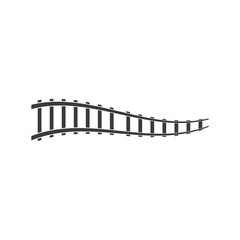 Fototapeta premium Railway illustration