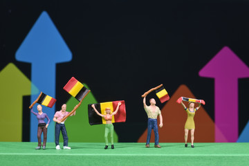 Belgique pays belge drapeau patriote hausse prix
