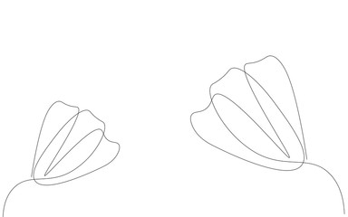 Spring flowers background. Vector illustration