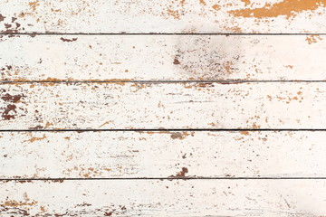 Peeled paint plank background