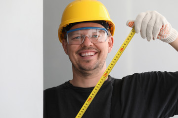 Smart professional engineer at work