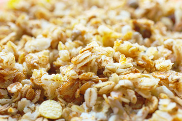 Muesli breakfast cereal vegan meal