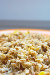 Muesli breakfast cereal vegan meal