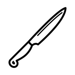Knife icon vector simple design