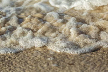 wave with seafoam
