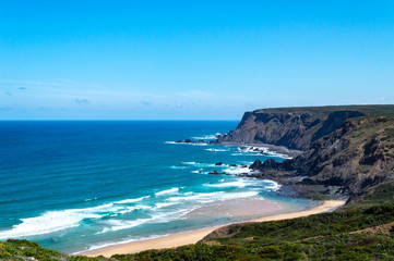 Fototapeta premium Atlantic coast in Alentejo, Portugal