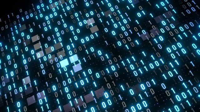 computer code numbers binary background technology