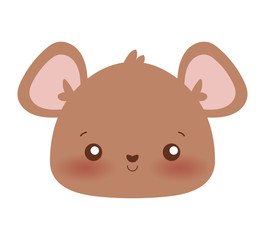 Cute bear cartoon vector design