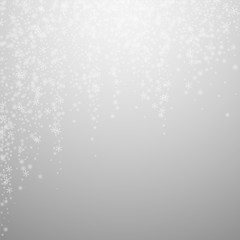 Beautiful glowing snow Christmas background. Subtl