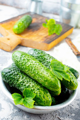 cucumbers