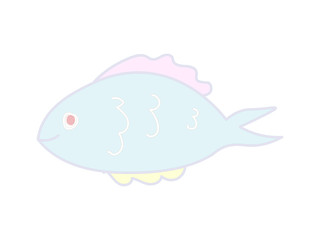 魚の絵