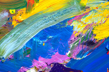 Abstract art background. Hand-painted background. SELF MADE.