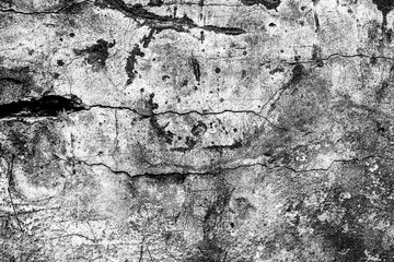 Texture of a concrete wall with cracks and scratches which can be used as a background