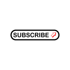 Subscribe icon symbol. Vector Illustration design on white background