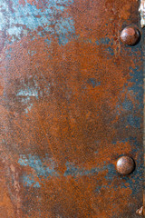 primer plano de un fondo de metal oxidado