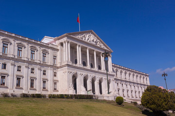 Fototapeta premium Assembleia da Républica - Assembly of the Republic in Lisbon
