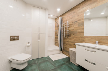 Russia, Moscow- August 05, 2019: interior room apartment modern bright cozy atmosphere. general cleaning, home decoration,