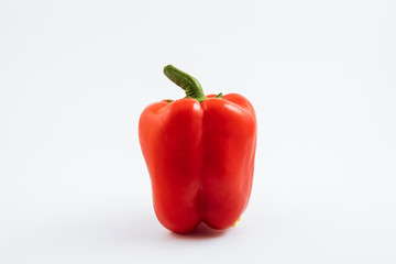 paprik on white background, vegetables for the restaurant, vegetables on a white background