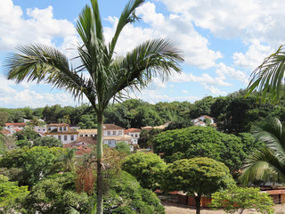 Fototapeta na wymiar City of Tiradentes. Minas Gerais. Brazil. Houses and churches
