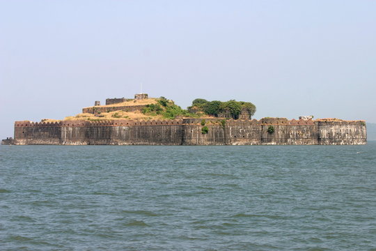 Fort Zanjeera�fort was built by Siddi from Africa around 1400 AD, Maharashtra, India